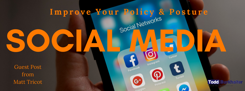 Social media Policy and Posture banner